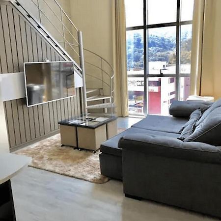 Saint Sebastian Flat 615 - Com Hidro! Ate 4 Pessoas, Duplex, No Centro Villa Jaragua do Sul Luaran gambar